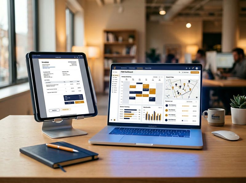 Field service management software