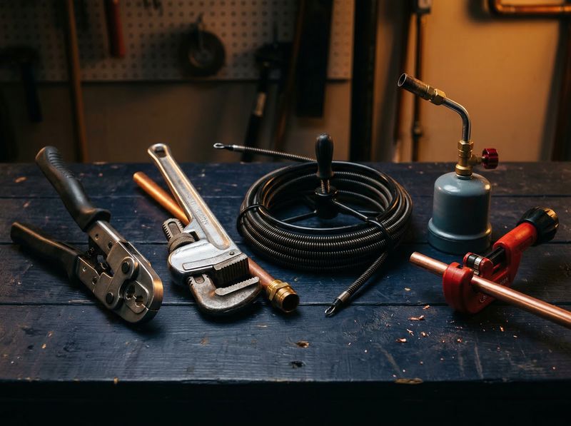 Professional plumbing tools